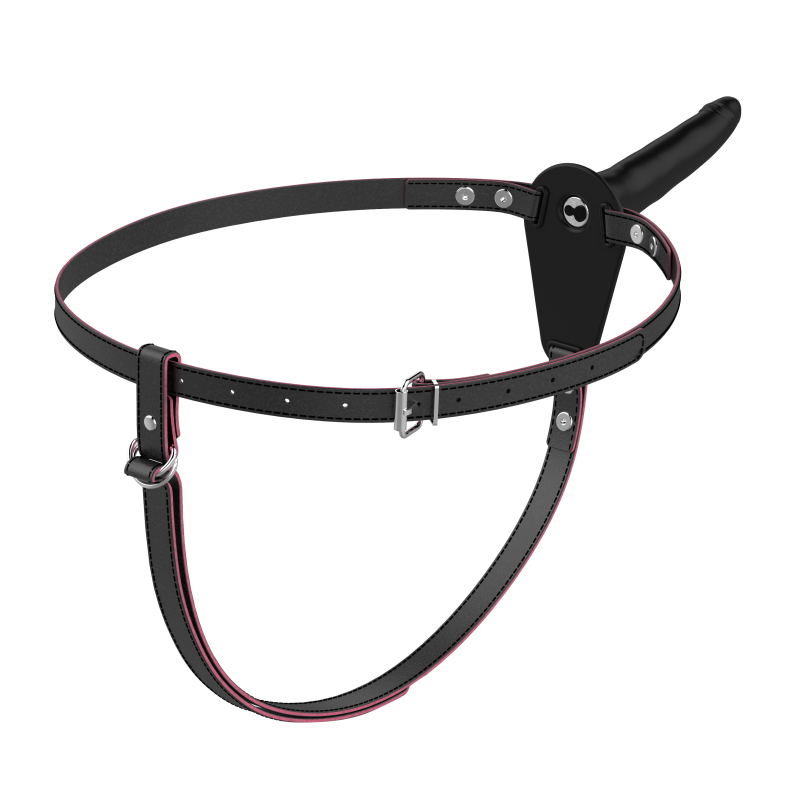Gode Ceinture Noir Vibrant - 10 Vitesses et Confort Réglable