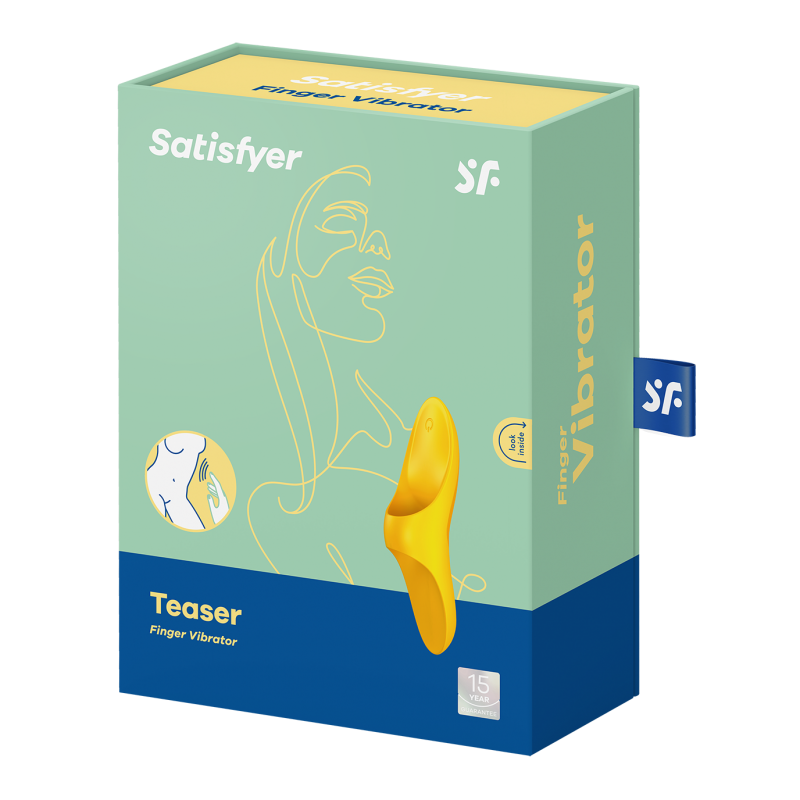 Satisfyer Teaser - Vibromasseur Compact, Puissant et Étanche