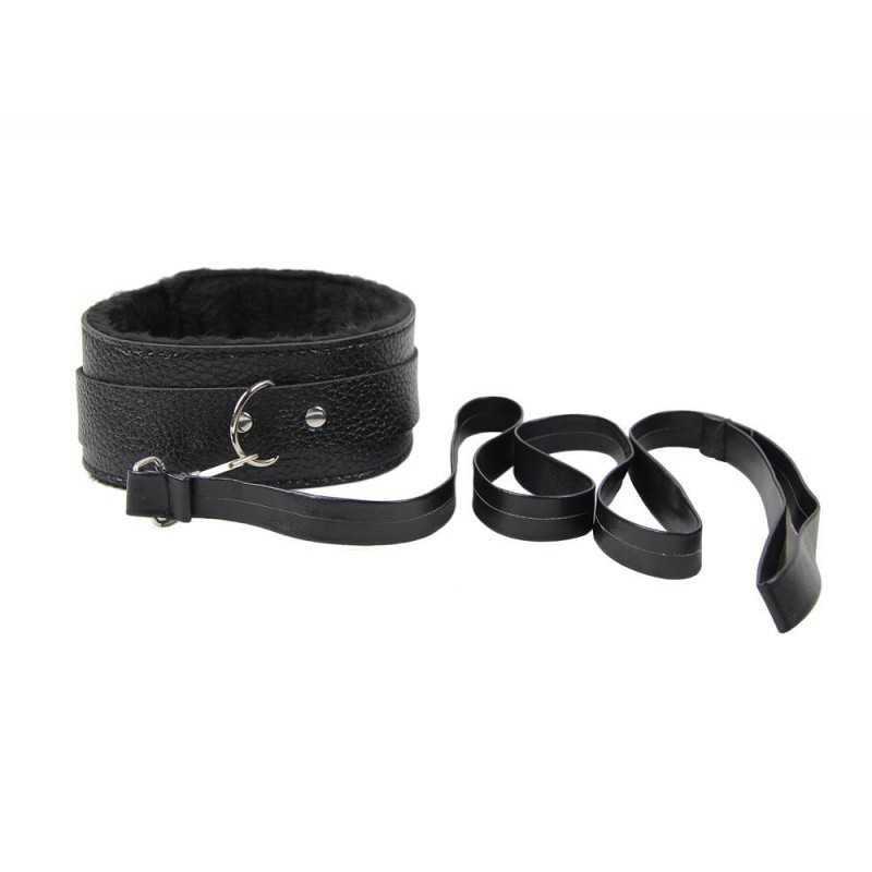 Collier Confort Doublé avec Laisse – Élégance et Plaisir Intime