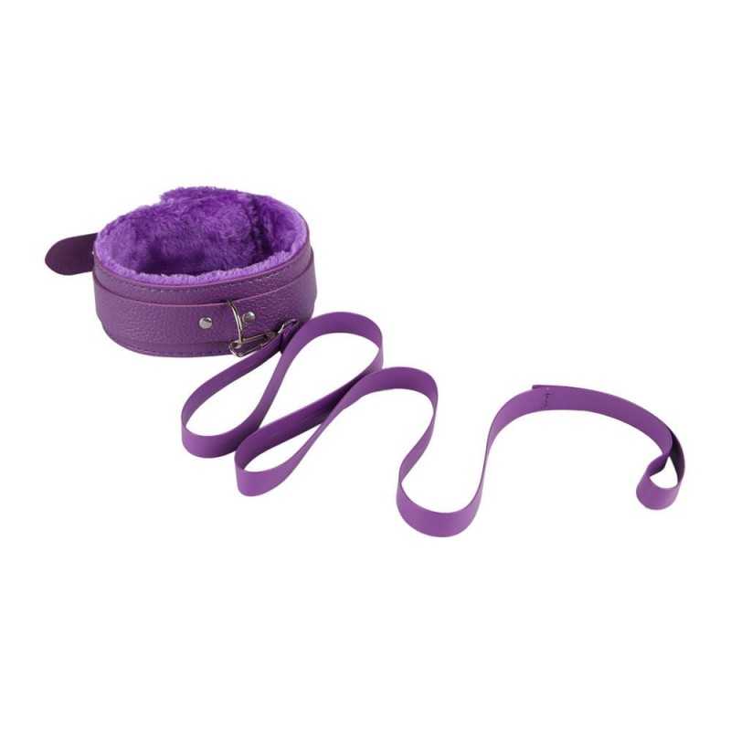 Collier Confort Doublé avec Laisse – Élégance et Plaisir Intime