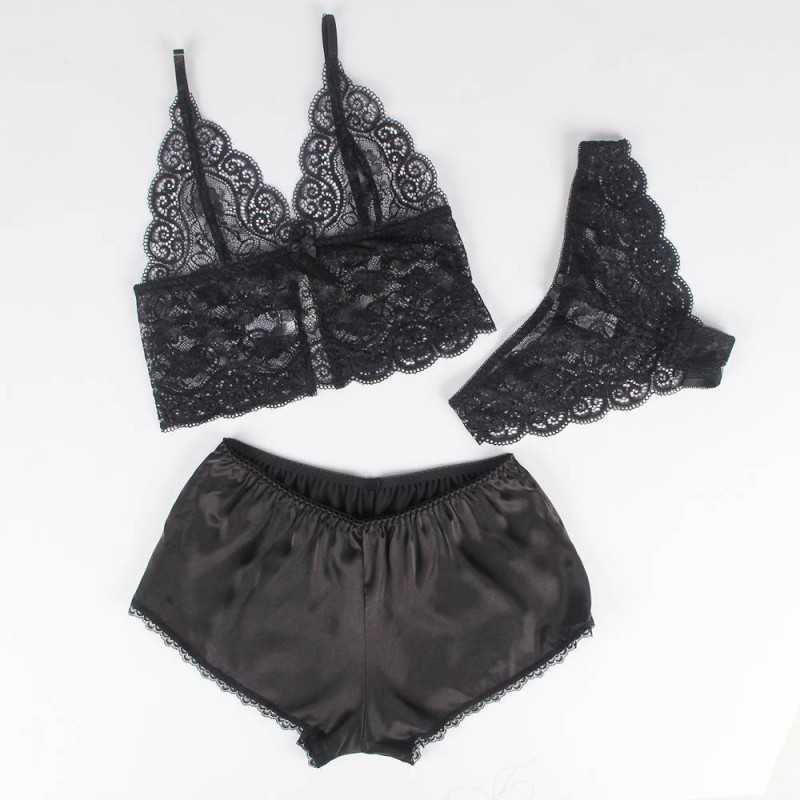 Ensemble 3 pièces Ludmila – Élégance et Sensualité pour Toutes
