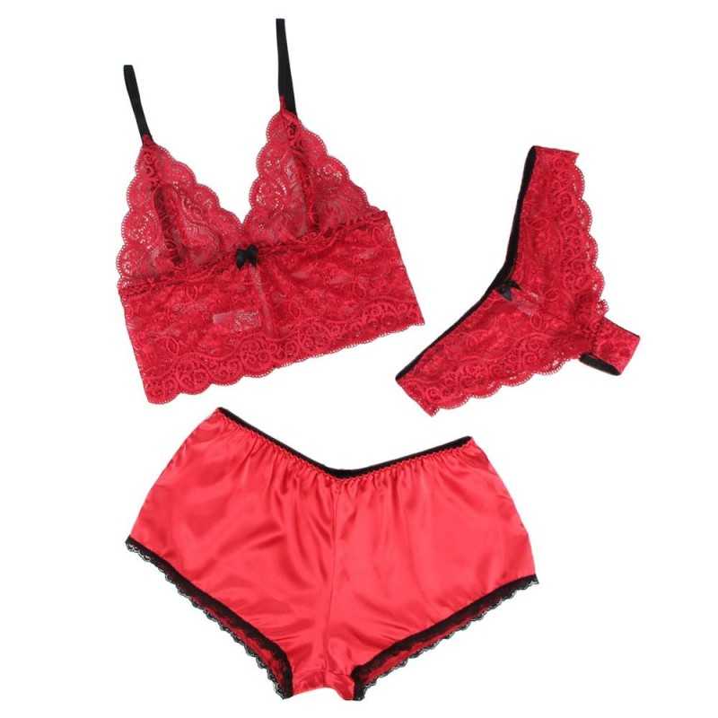 Ensemble 3 pièces Ludmila – Élégance et Sensualité pour Toutes