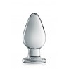 Plug anal en verre boule large nr25