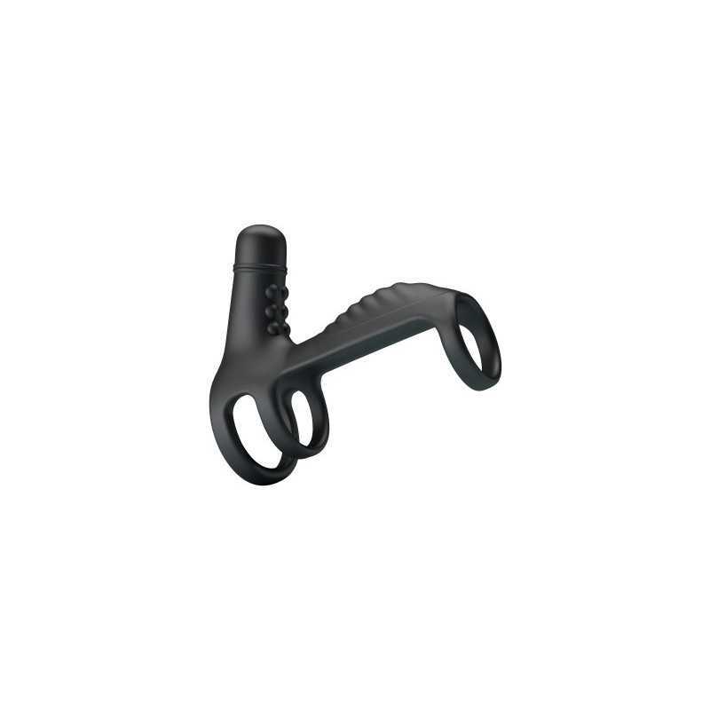 Triple cockring avec tige pour un maintien optimal