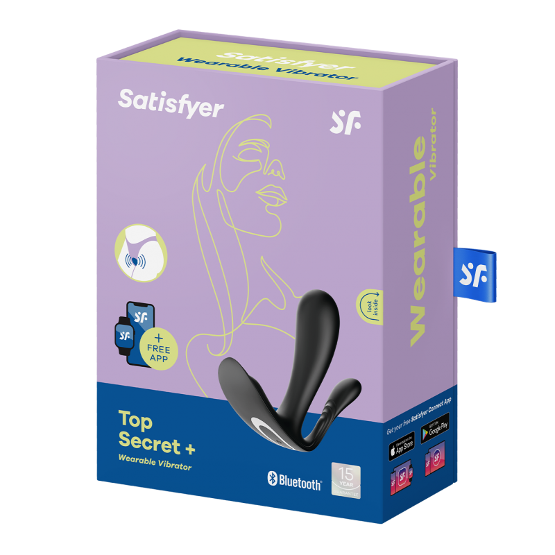 Sextoy Satisfyer Top Secret+ - 2 en 1 Portable