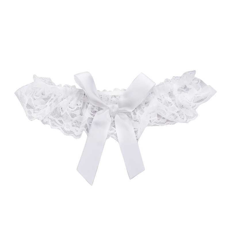 Jarretière Blanche Dentelle – Élégance et Confort Raffinés