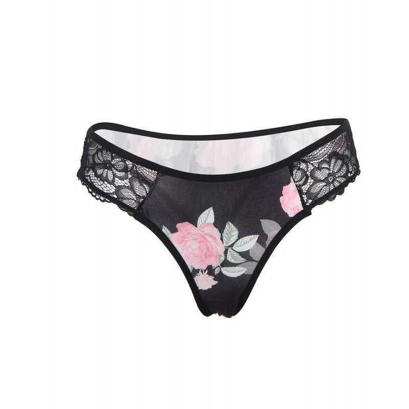 Nuisette Sandy - Élégance et Motifs Floraux