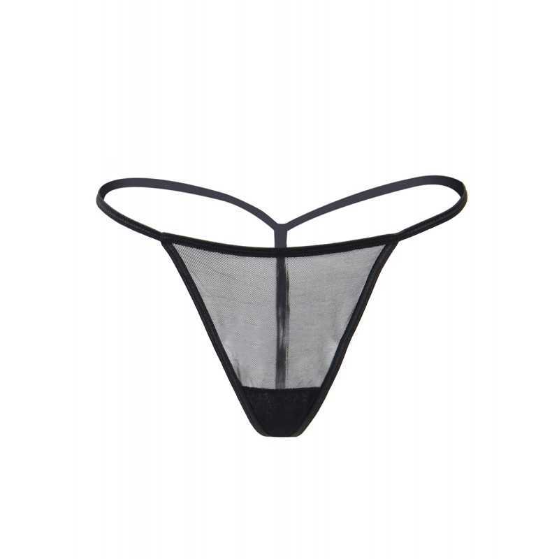Porte-Jarretelles Transparent en Similicuir
