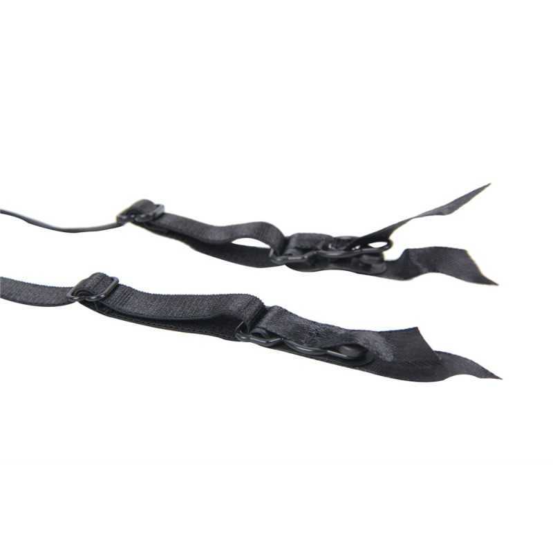 Porte-Jarretelles Transparent en Similicuir