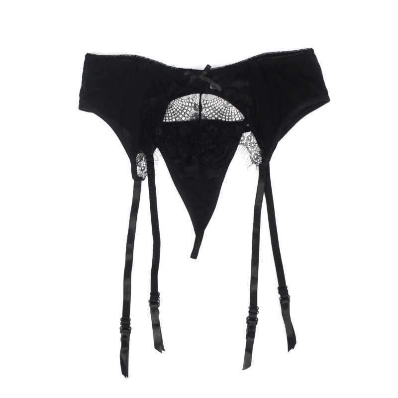 Porte-jarretelles Lori Noir ou Rouge – Élégance en Dentelle