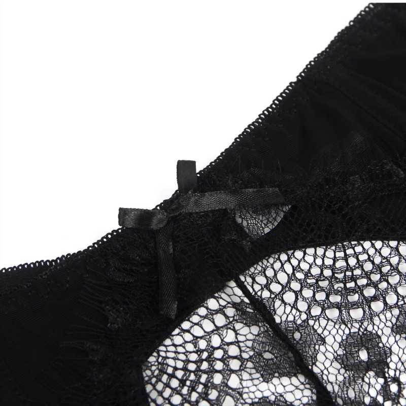 Porte-jarretelles Lori Noir ou Rouge – Élégance en Dentelle