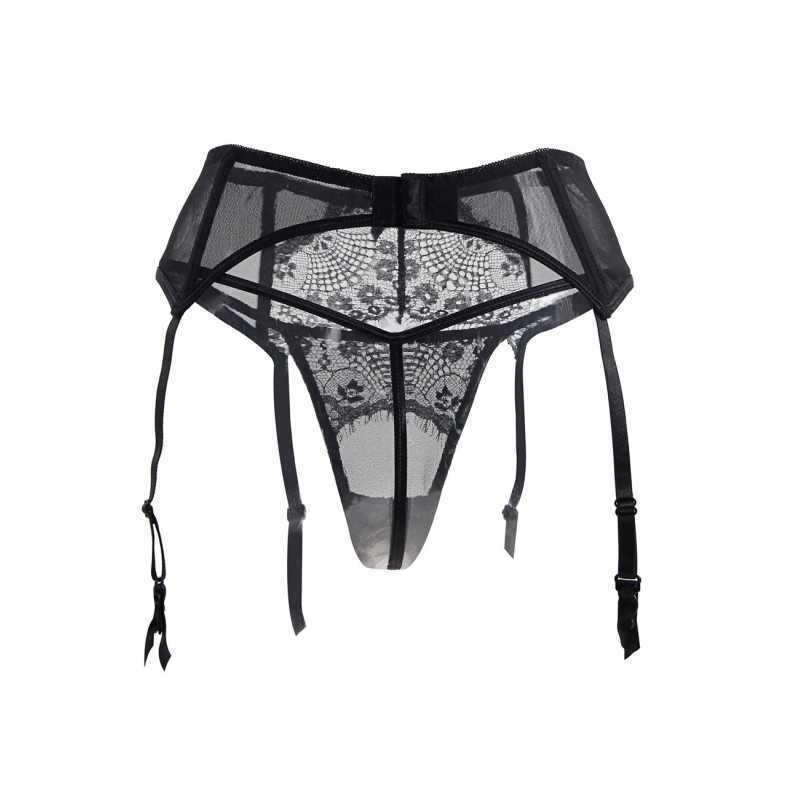 Porte-jarretelles Lori Noir ou Rouge – Élégance en Dentelle
