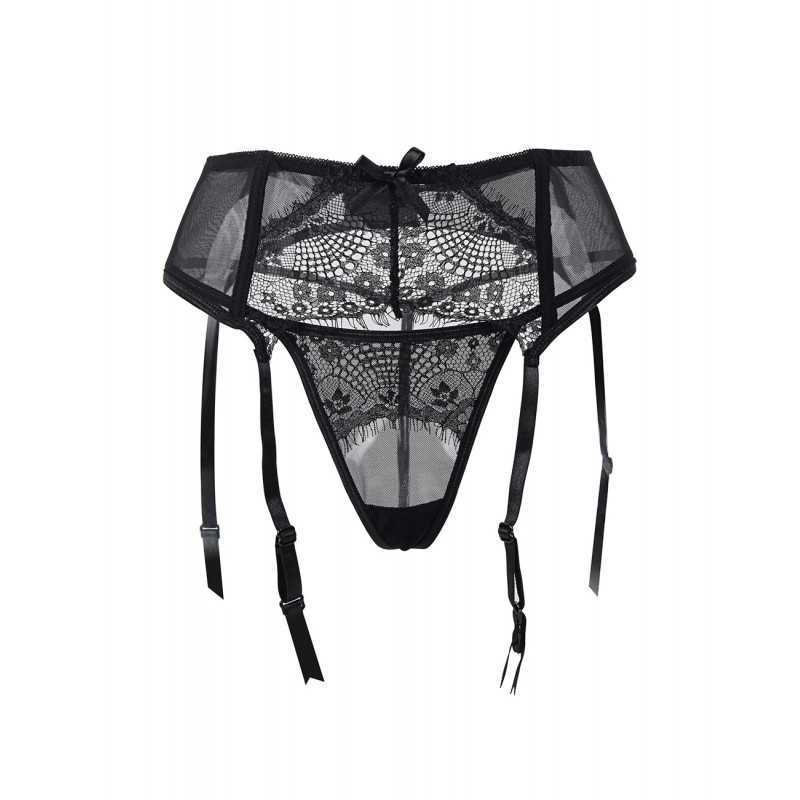 Porte-jarretelles Lori Noir ou Rouge – Élégance en Dentelle