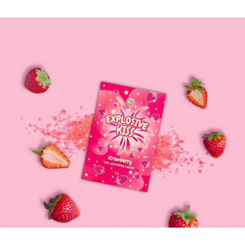 Bonbons pétillants pour sensations uniques - Fraise & Menthe