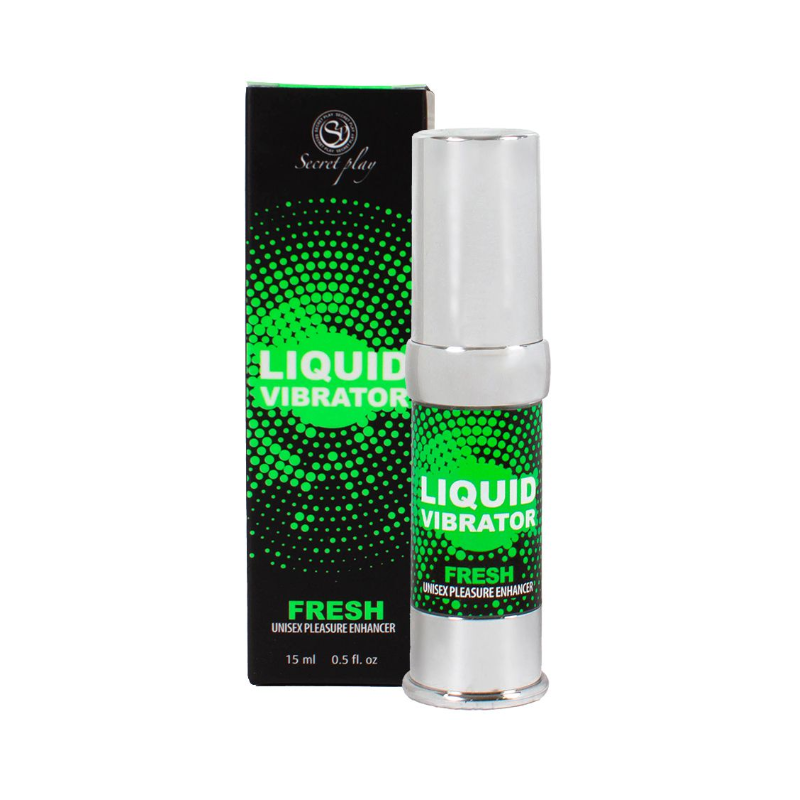 Stimulant vibreur liquide Fresh - Effet froid & menthe
