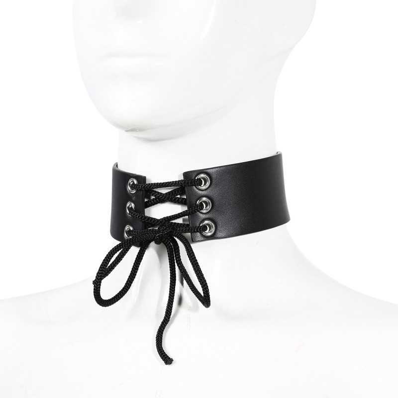 Collier avec lacet. Élégance et confort pour moments intimes