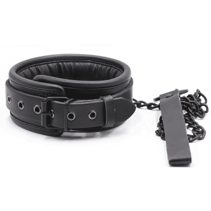 Collier expert avec chaine noire