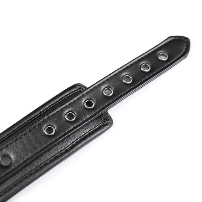 Collier expert avec chaîne noire : Ajustable et élégant