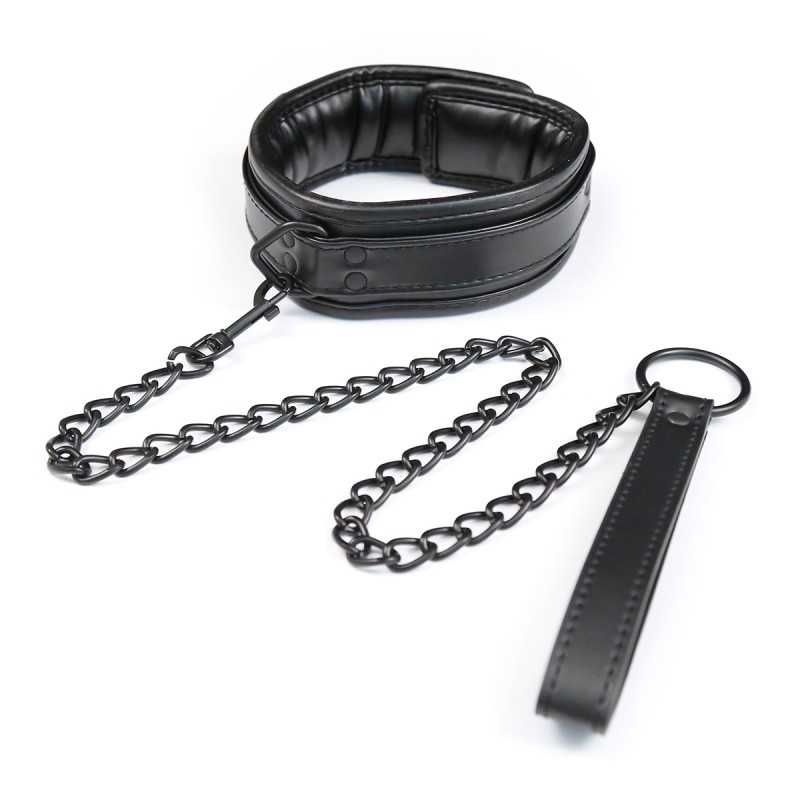 Collier expert avec chaîne noire : Ajustable et élégant