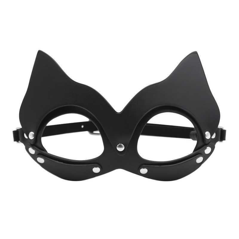 Masque chat élégant : Séduction et mystère