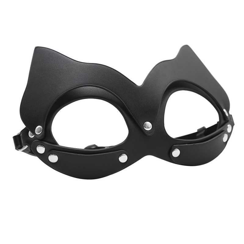 Masque chat élégant : Séduction et mystère