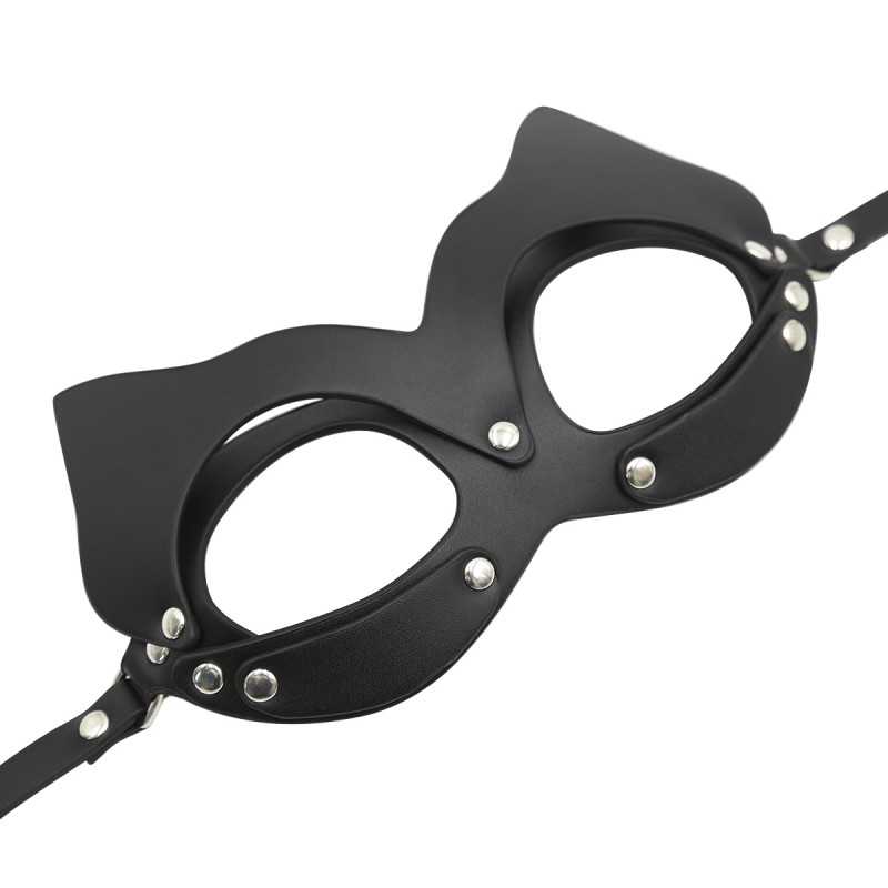 Masque chat élégant : Séduction et mystère