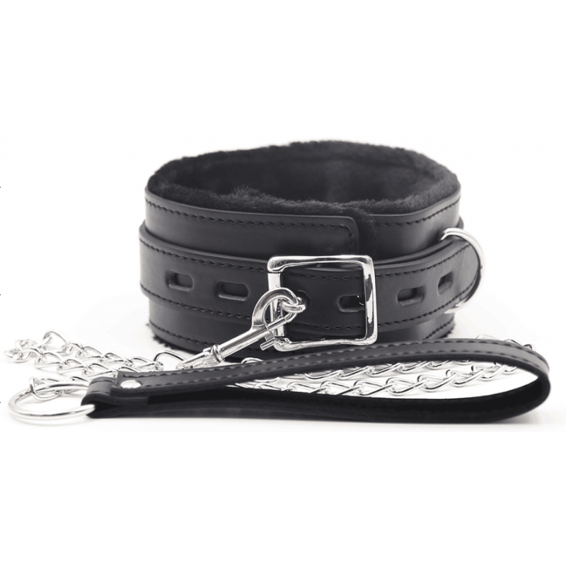 Collier confort avec chaine argentée