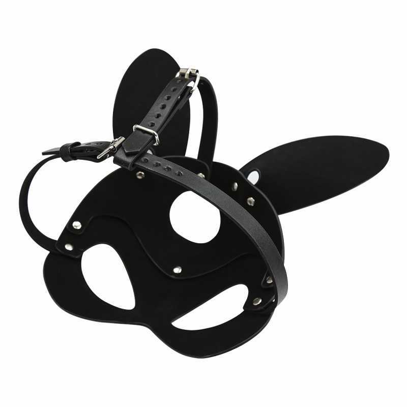 Masque bunny ajustable - Élégance et mystère avec style