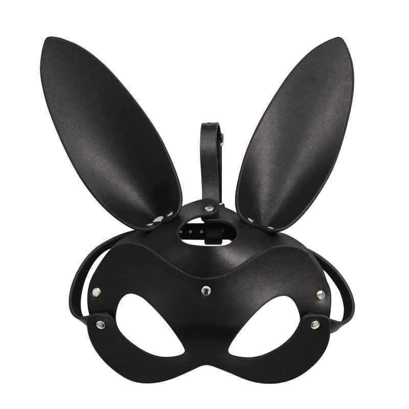 Masque bunny ajustable - Élégance et mystère avec style