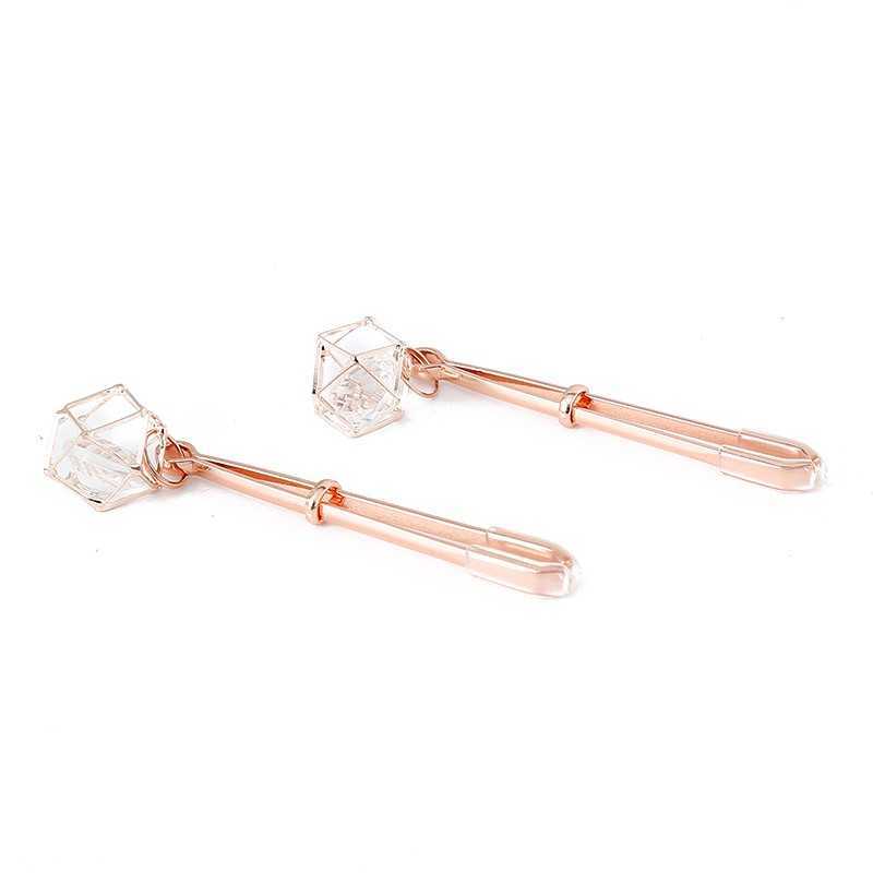 Pinces à seins avec bijoux – Élégance et plaisir ajustables