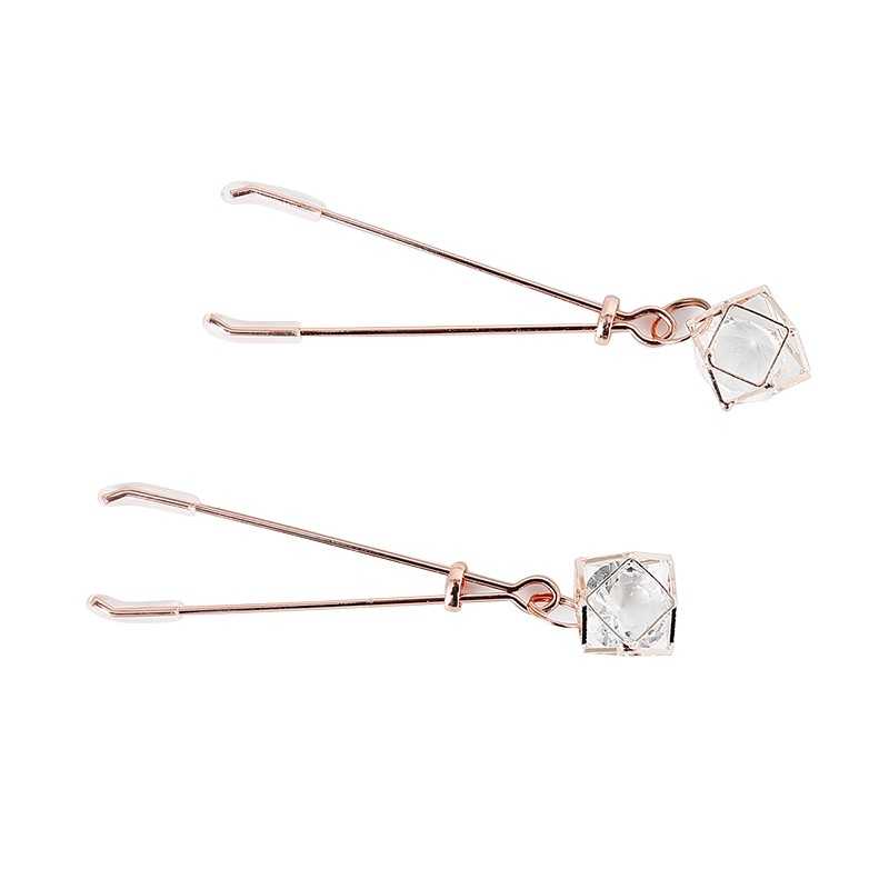 Pinces à seins avec bijoux – Élégance et plaisir ajustables