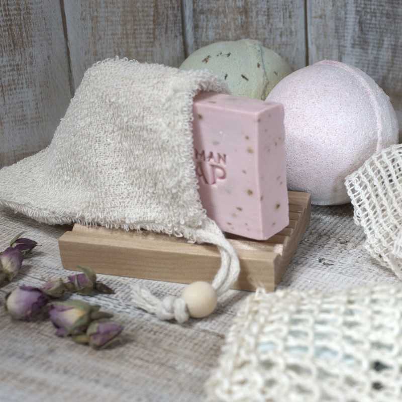 Sachet Savon Naturel Bambou - Exfoliation et Douceur