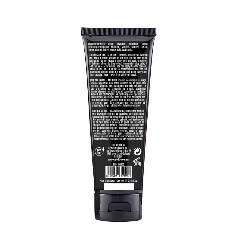 Lubrifiant Triple Effet Soft Love – Chaud, Frais et Vibrant