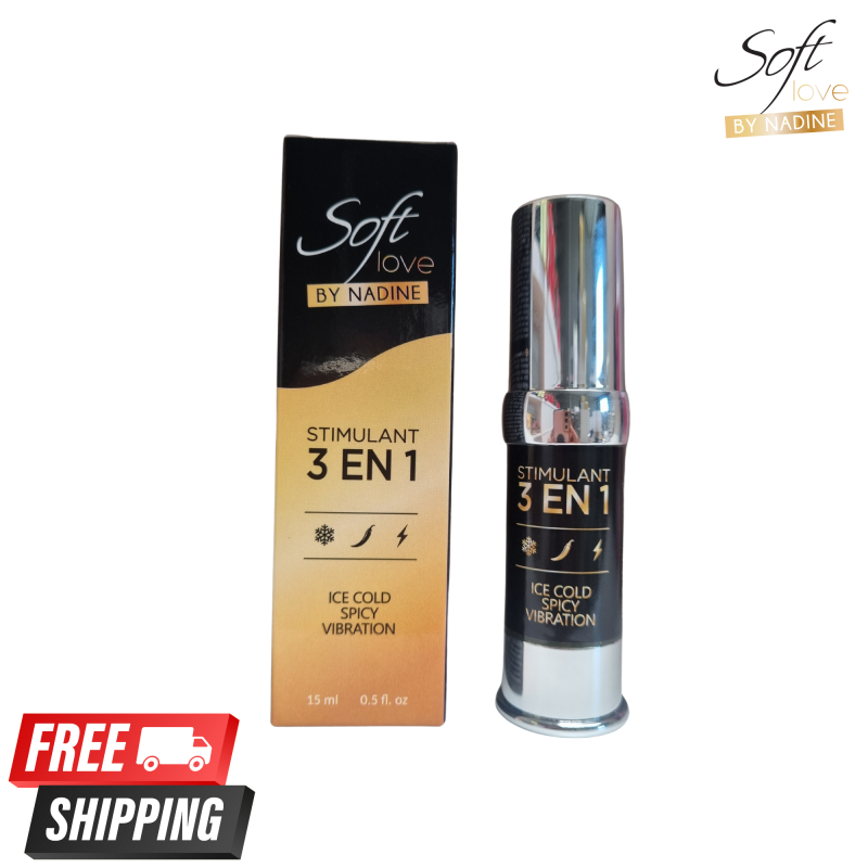 Stimulant Chaud, Froid et Vibrant Liquide Soft Love